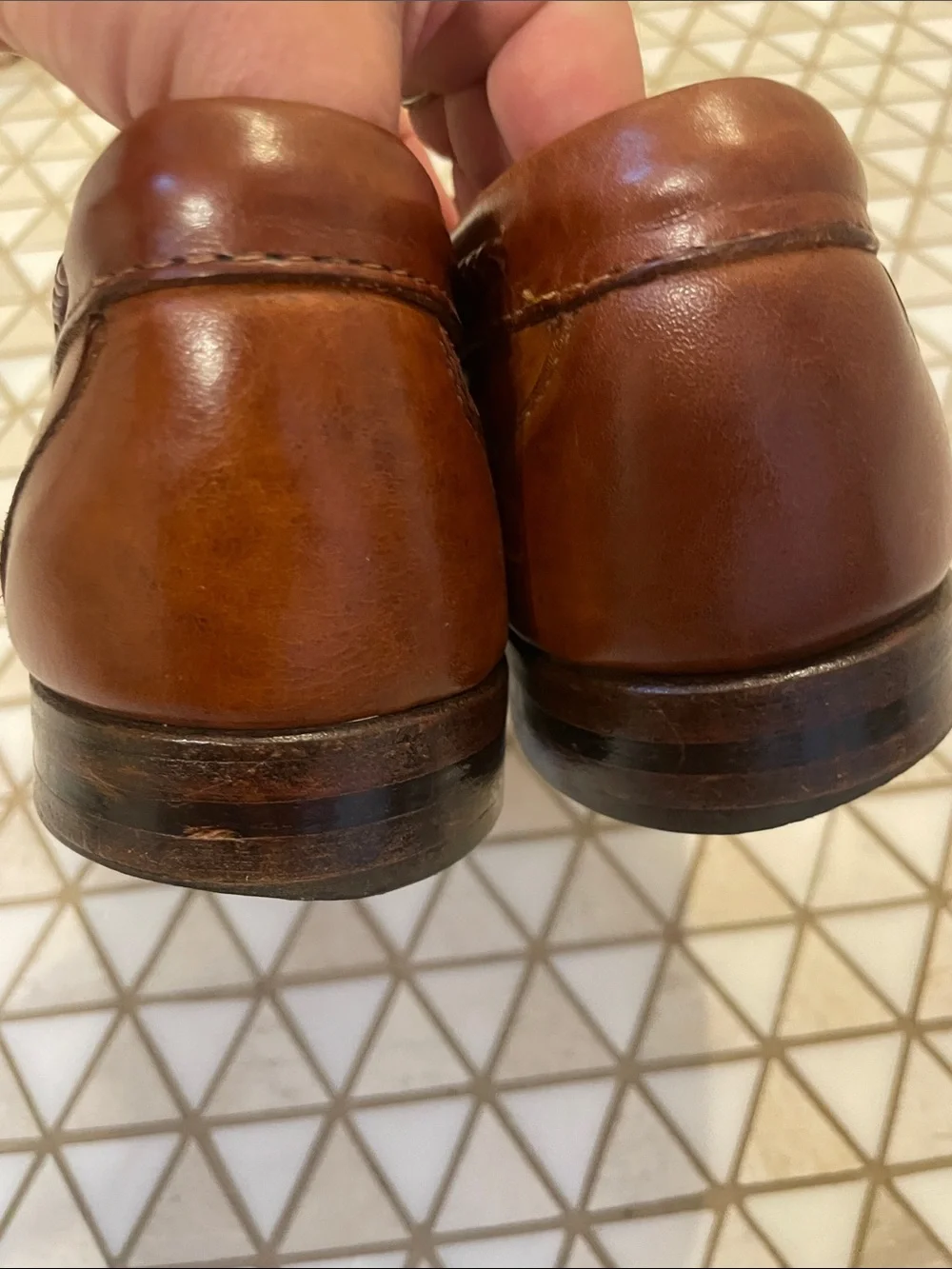 Allen Edmonds Woodstock Tassel Loafers Men’s 9.5 Slip-on Shoes Brown